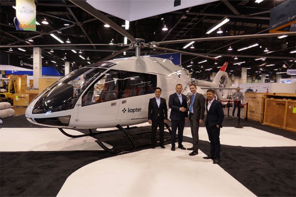 Kopter And Inaec Launch Sh09 In The Philippines For Helicopter Ride 